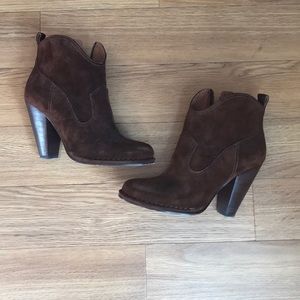 Never worn Frye booties!